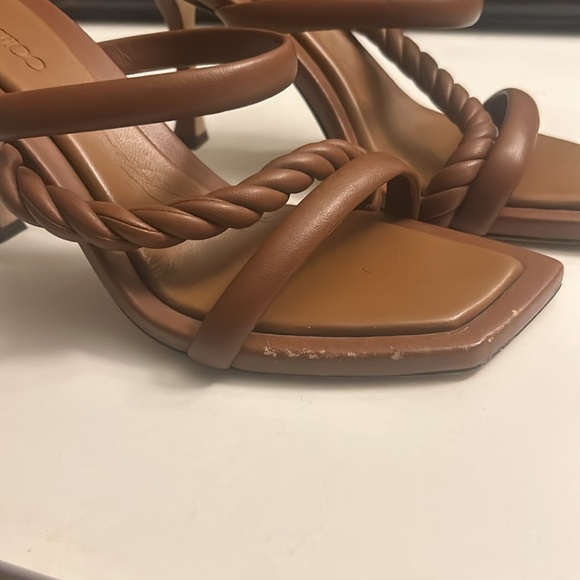 Jimmy Choo Diosa 90 Leather Sandal - Picture 3 of 7